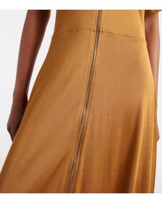 Lemaire Natural Jersey Maxi Dress