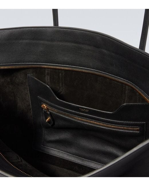 Tom Ford Tote Bag Alexander East West Aus Leder in Black für Herren