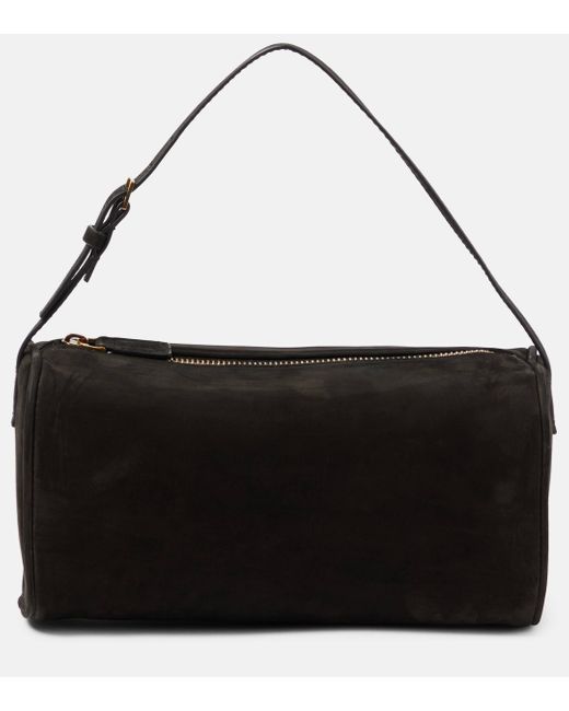 The Row Black 90's Leather Shoulder Bag