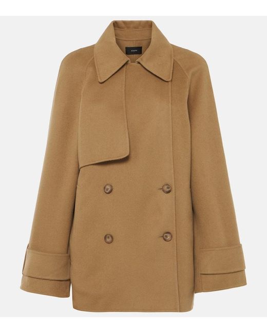 Joseph Natural Marne Wool And Cashmere Coat