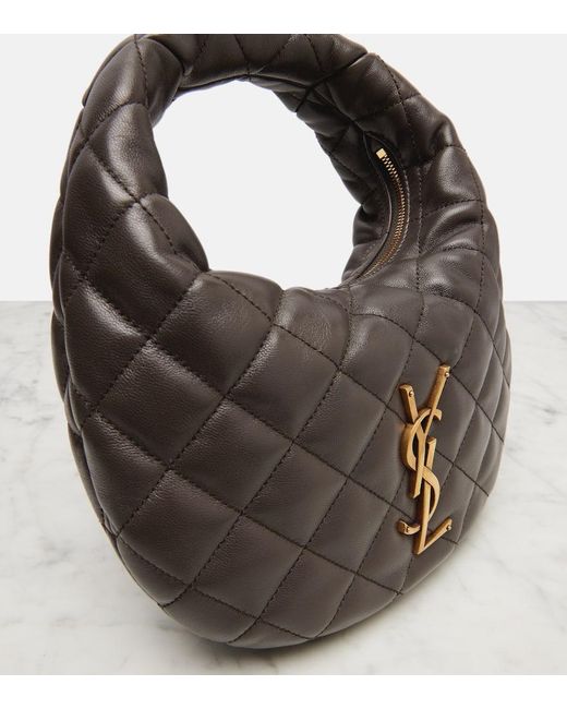 Saint Laurent Black Tote Icarino Aus Leder