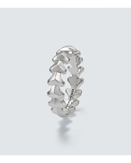 David Yurman White Armory Sterling Ring for men