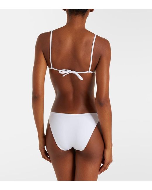 Eres White Fripon Bikini Bottoms