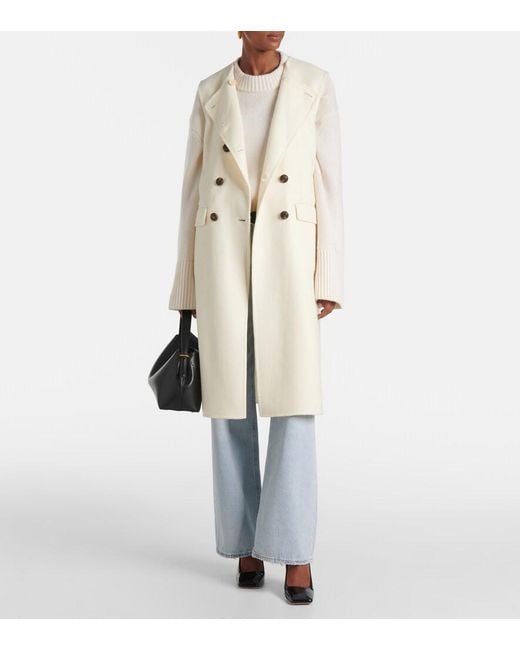 Veronica Beard Natural Hoxton Wool-Blend Vest