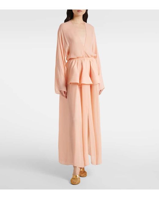 Alaïa Metallic Infradito Fishnet 90 Leather Pumps