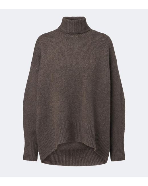 arch4 Brown Worlds End Cashmere Turtleneck Sweater