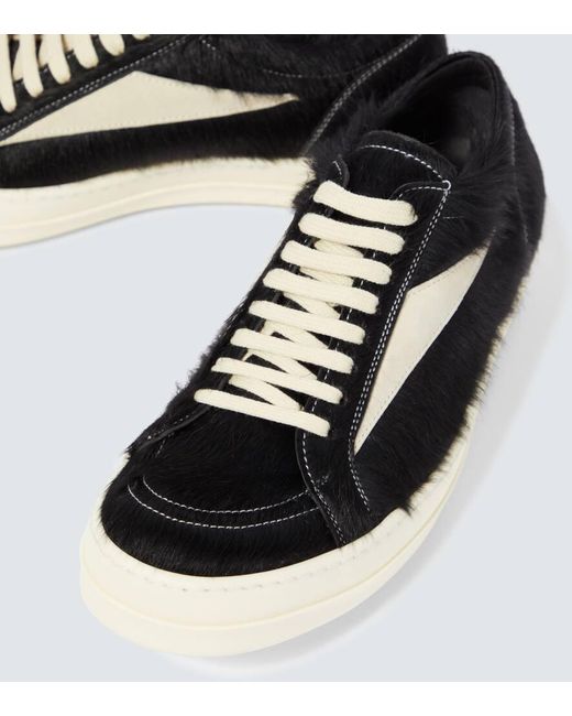 Sneakers Vintage in cavallino di Rick Owens in Black da Uomo