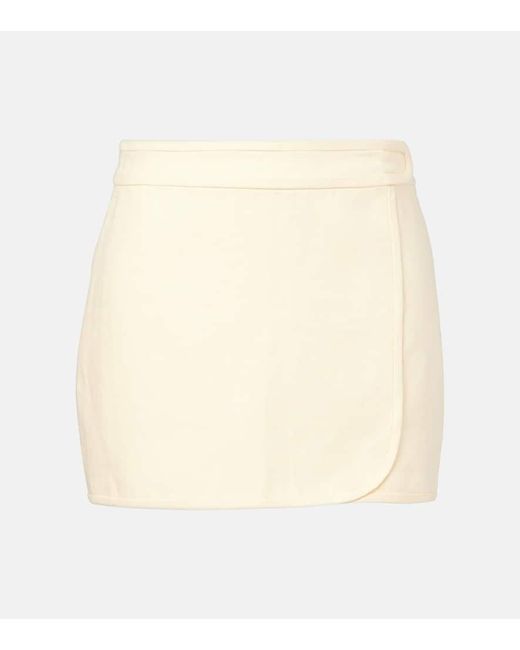 Falda Envolvente Jerry De Lino Sir de color Natural