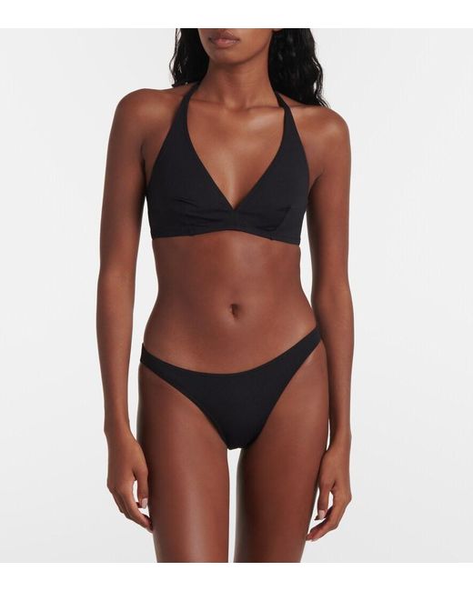 Eres Black Gang Triangle Bikini Top