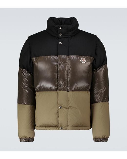 Moncler Multicolor Aveillan Down Jacket for men