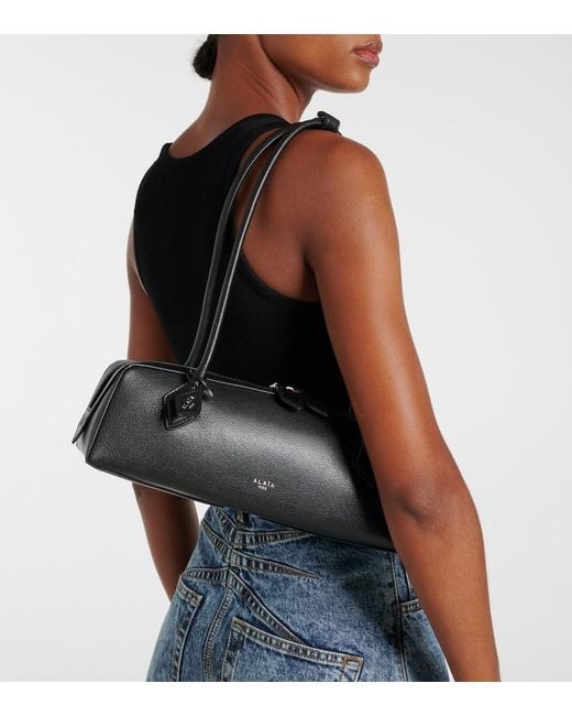Alaïa Black Le Teckel Leather Shoulder Bag