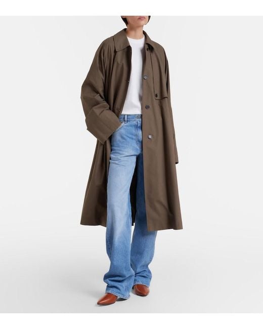 Calvin Klein Natural Zeland Cotton Trench Coat