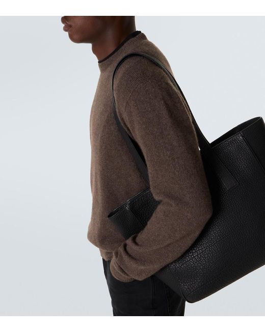 The Row Brown Varly Cashmere Sweater for men
