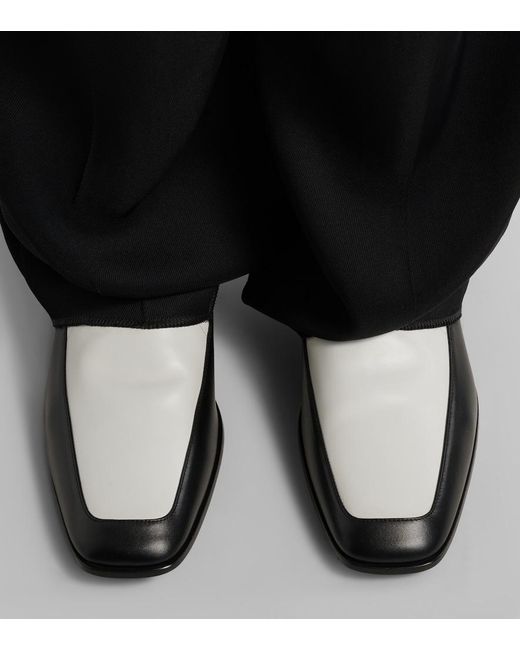 Herbert Levine Black The Real Deal Leather Loafers