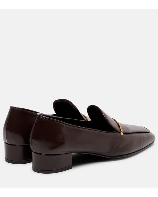Herbert Levine Brown Loafer-Pumps Fair And Square 30 Aus Leder