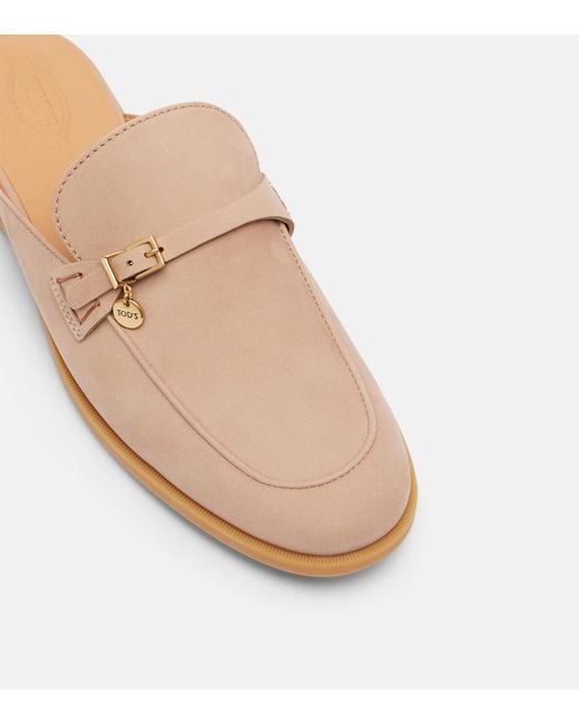 Tod's Natural Leather Mules