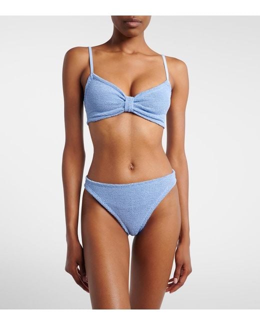 Hunza G Blue Alicia Bikini