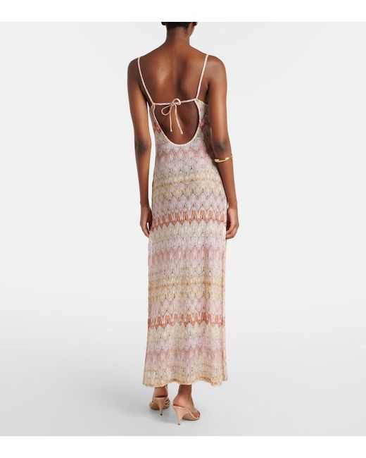 Missoni Natural Lame Maxi Dress