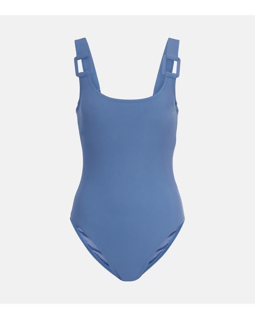 Karla Colletto Blue Badeanzug Juni