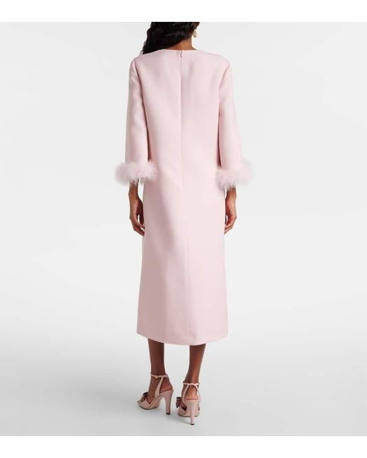 Abito Midi di Valentino in Pink