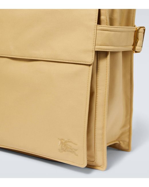 Burberry Natural Trench Canvas Tote Bag for men