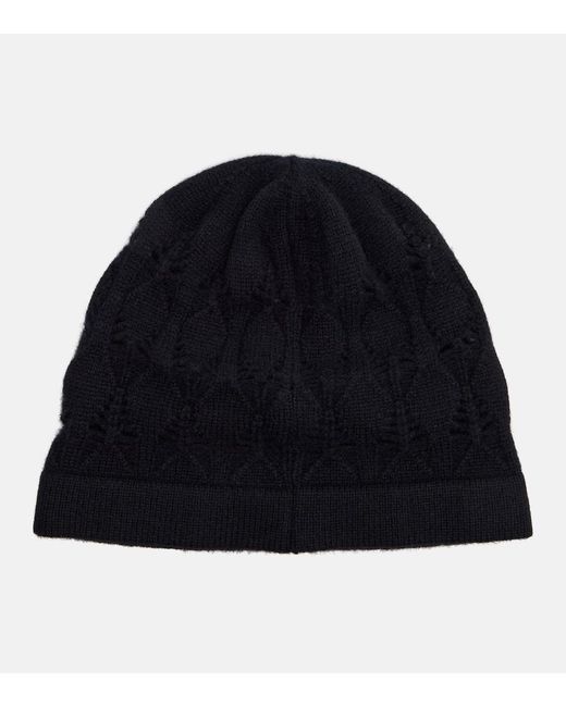 Nour Hammour Blue Pippa Cashmere Beanie
