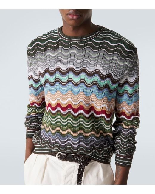 Pullover di Missoni in Gray da Uomo