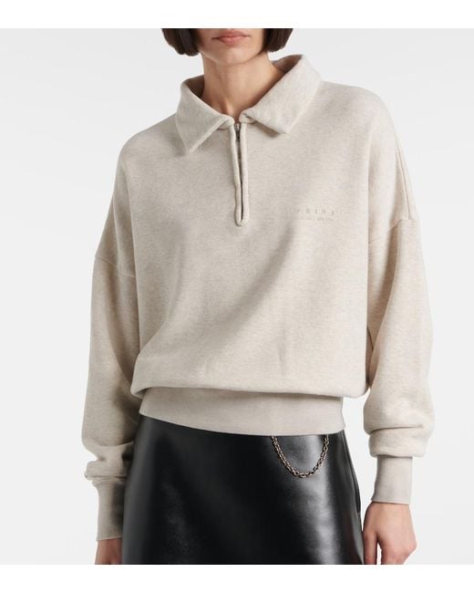 Prada Natural Cotton Sweatshirt