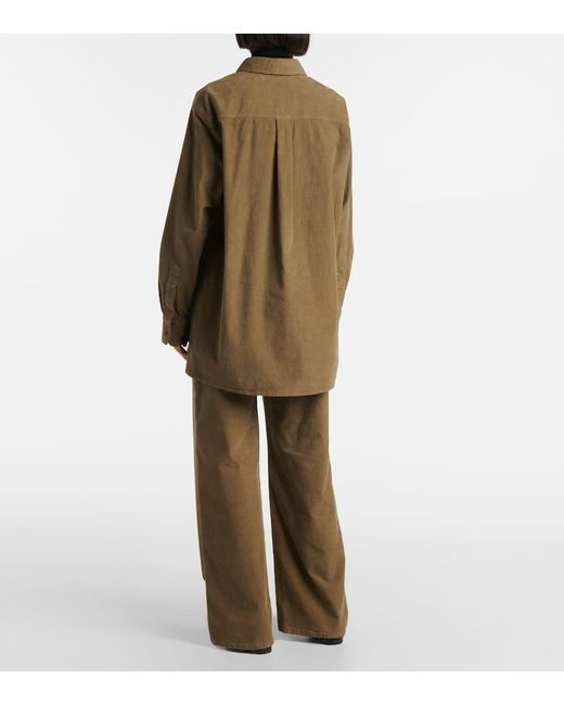 The Row Natural Tan Idro Shirt