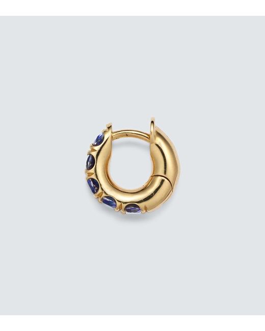 Spinelli Kilcollin White Macro Mini 18Kt Earrings With Sapphires for men