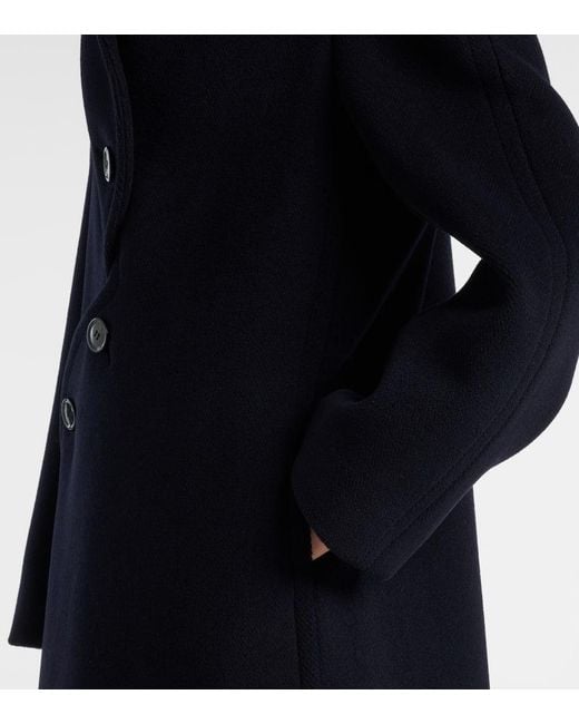 Cappotto Asimmetrico di Alaïa in Blue