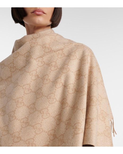 Mantella di Gucci in Natural