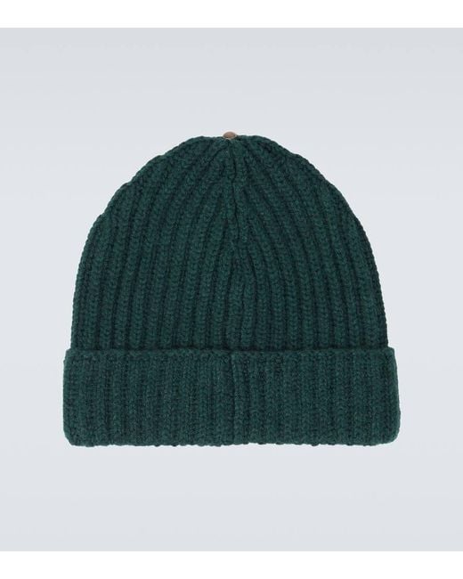 God's True Cashmere Muetze Molly Hogan Aus Kaschmir Mit Tigerauge in Green für Herren