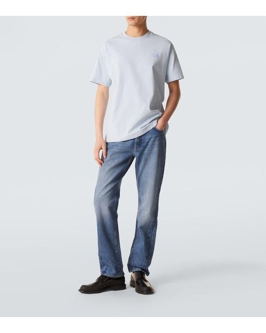 Givenchy White Logo Cotton Jersey T-Shirt for men