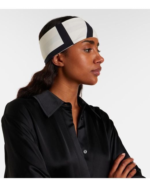 Totême Blue Printed Headband