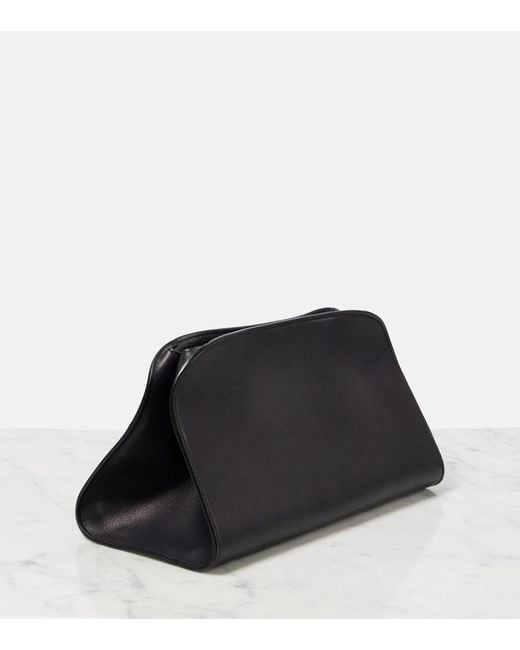The Row Black Schultertasche Peggy Small Aus Leder