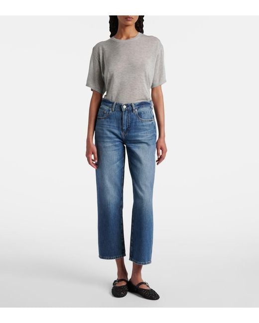 AG Jeans Blue Florence Straight Jeans