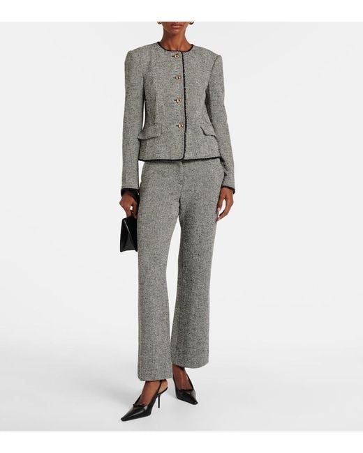 Jonathan Simkhai Gray Jamyson Straight Pants