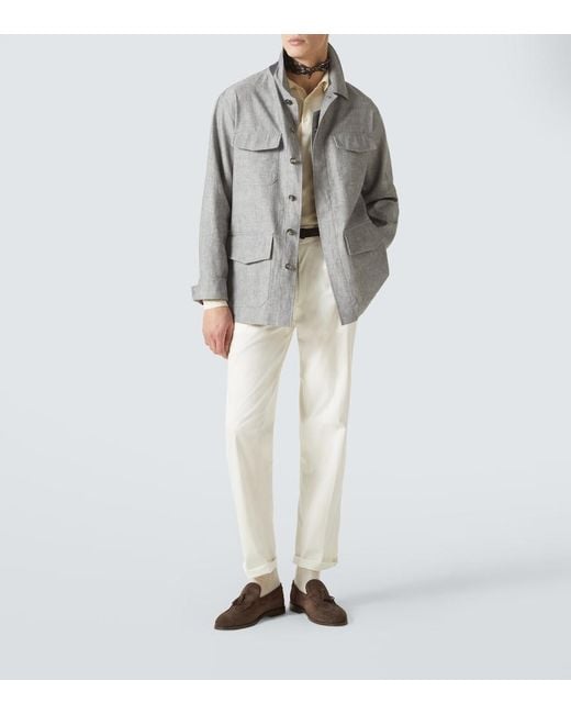 Giacca di Dunhill in Gray da Uomo