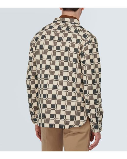 Camicia A Quadri di RRL in Black da Uomo