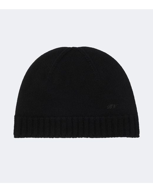 Bottega Veneta Black Wool Beanie for men