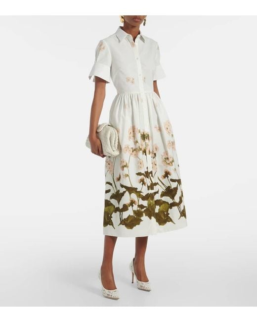 Gianvito Rossi White Lyon 85 Leather-Trimmed Lace Pumps