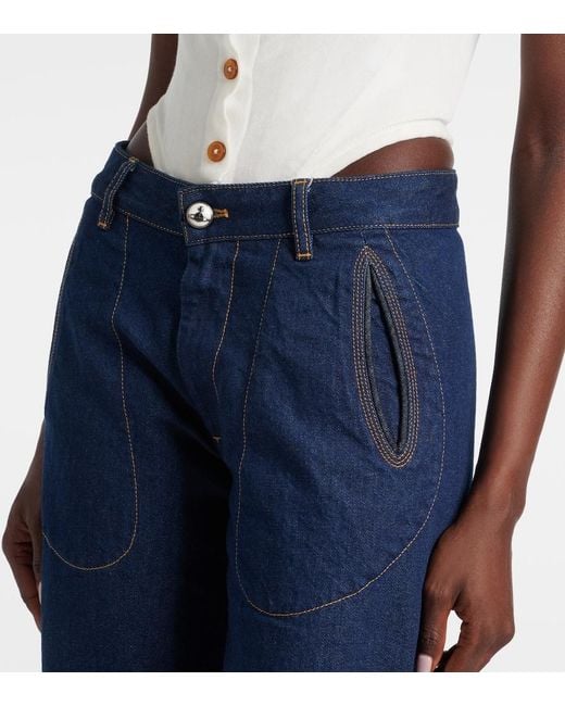 Vivienne Westwood Blue Casa Capri Jeans