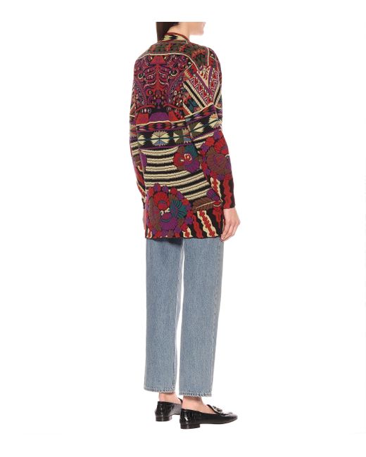 etro jacquard cardigan