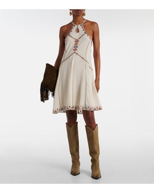 Isabel Marant Brown Denvee Suede Knee-High Boots