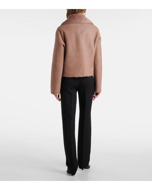 Joseph Natural Rousse Shearling Jacket