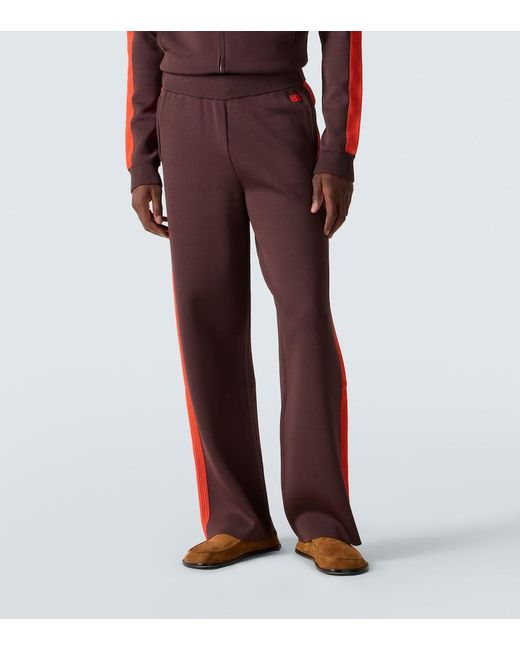 Wales Bonner Red Tide Track Pants for men