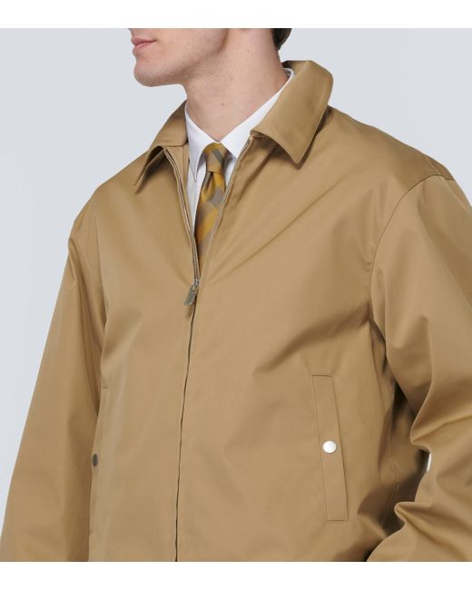 Burberry Natural Technical Blouson Jacket for men