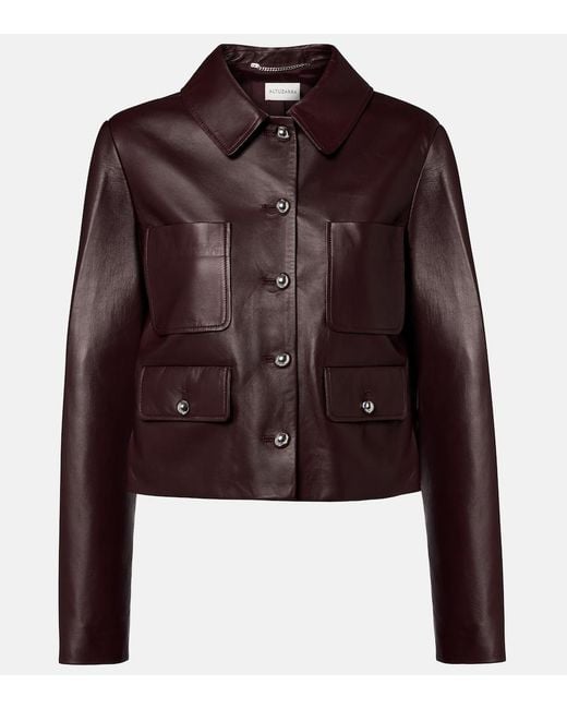 Altuzarra Brown Leather Jacket