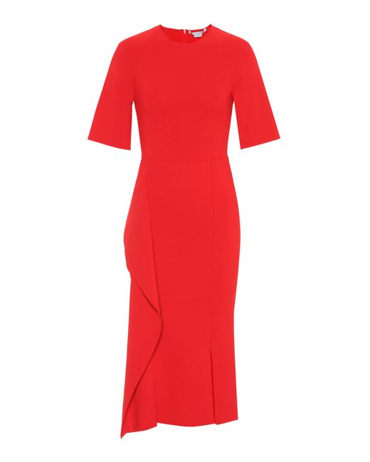 Stella McCartney Red Stretch Dress